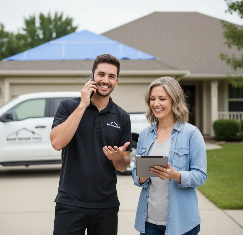 Modern Solutions Roof Repair customer support in San Manuel
